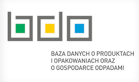 logo bazy danych o produktach i opakowaniach oraz o gospodarce odpadami